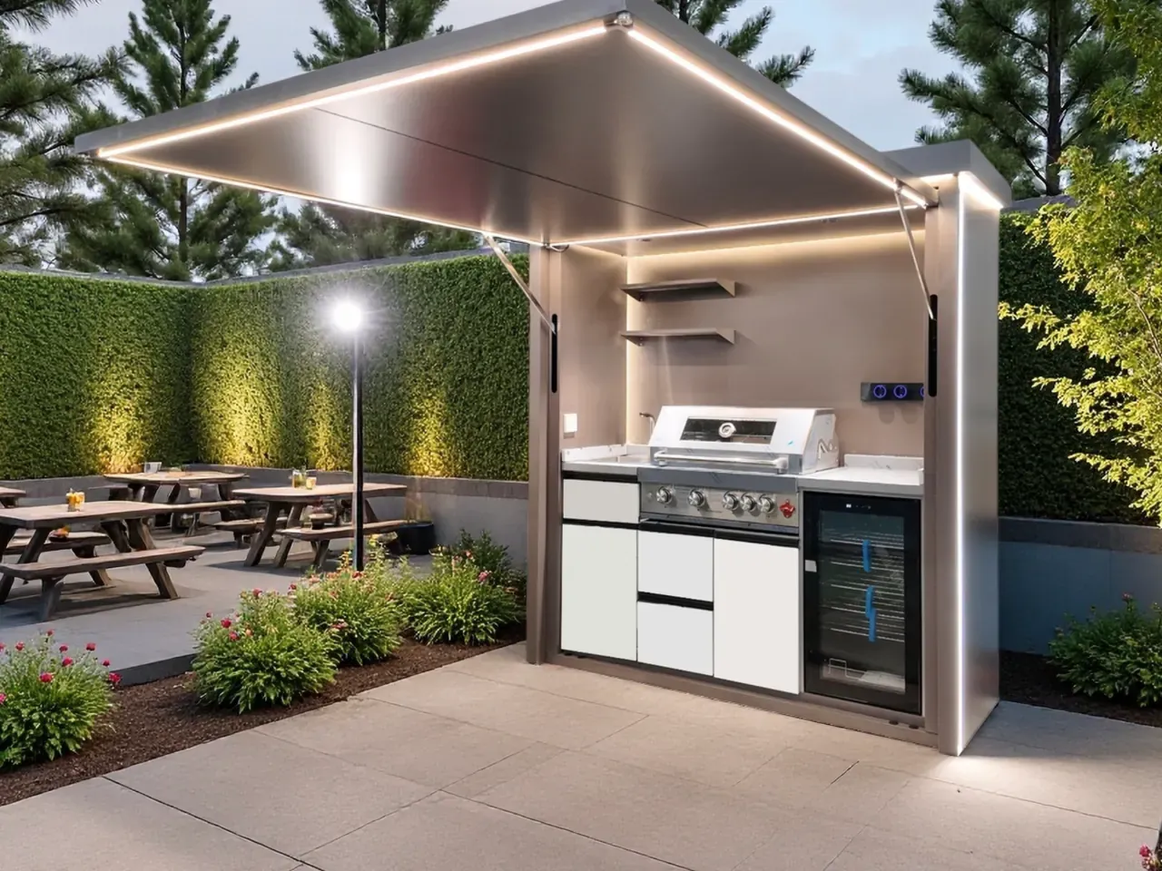 A-Mini premium outdoor kitchen model
